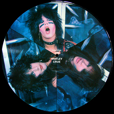 MOTLEY CRUE - PICTURE DISC - INTERVIEW