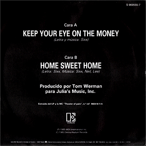 KEEP YOUR EYE ON THE MONEY