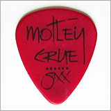 NIKKI SIXX GUITAR PICK - STOCKHOLM 2015