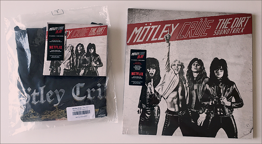 THE DIRT - T-SHIRT, VINYL & CD BUNDLE