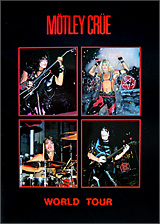 WORLD TOUR - SHOUT AT THE DEVIL TOUR BOOK