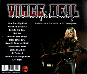 ONE NIGHT ONLY